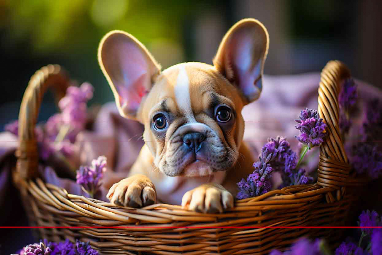 French Bulldog art prints on paper & canvas at k9 Gallery of Art. Delightful, detailed & humorous high-quality photorealistic original images.  Explore our exhibits today!